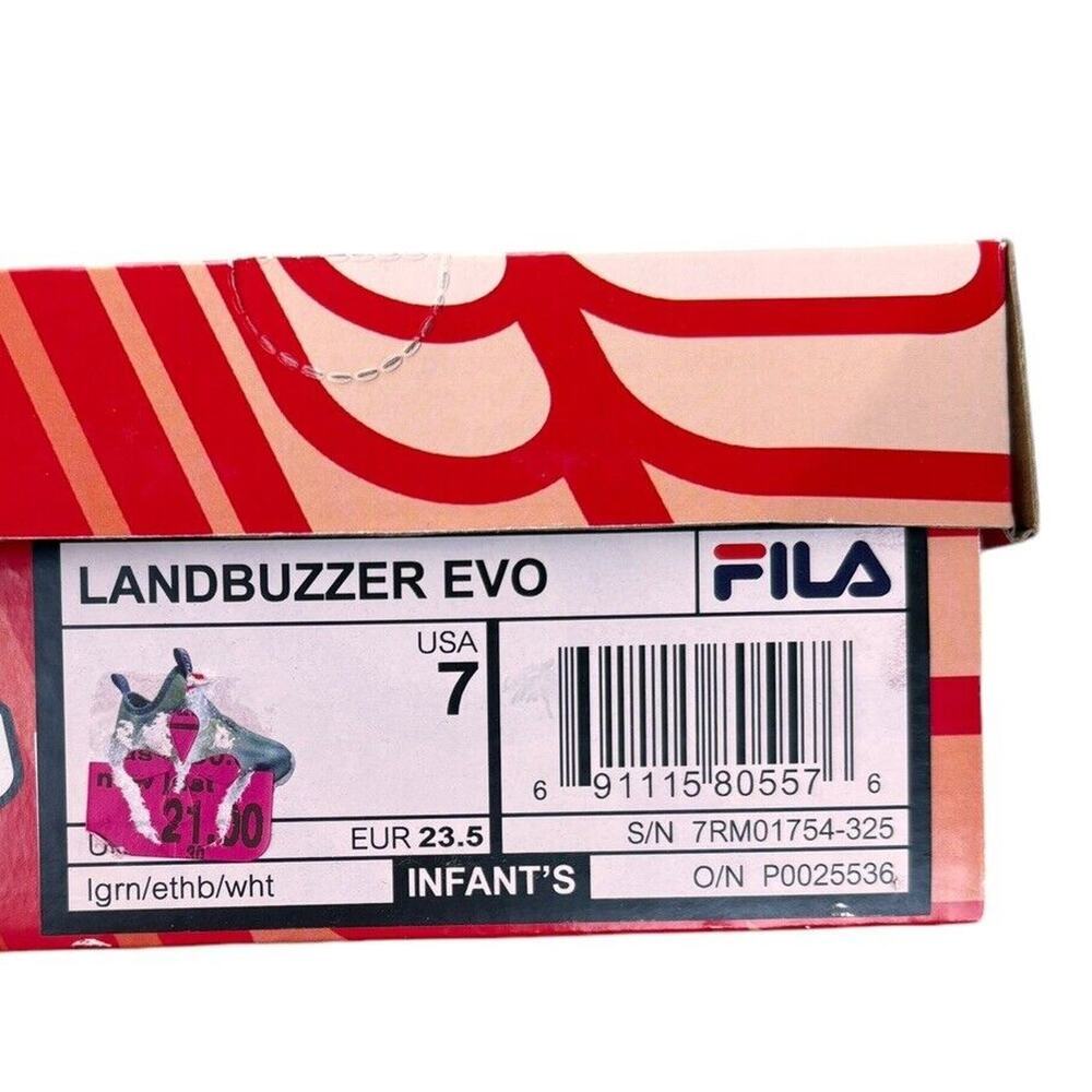 New Fila Infant Toddler Land Buzzer Evo 7.0 - Picture 4 of 4